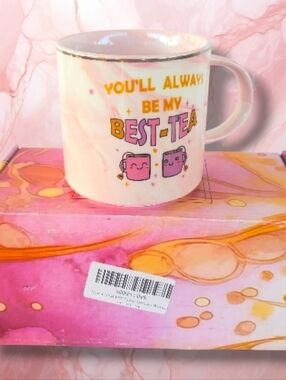 Cute Best Tea Friendship Mug Funny Best Friend Birthday Gift for Her BFF Mug